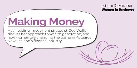 Making Money title in a speech bubble